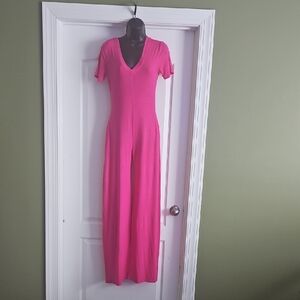 Pink Women's Jumpsuit
